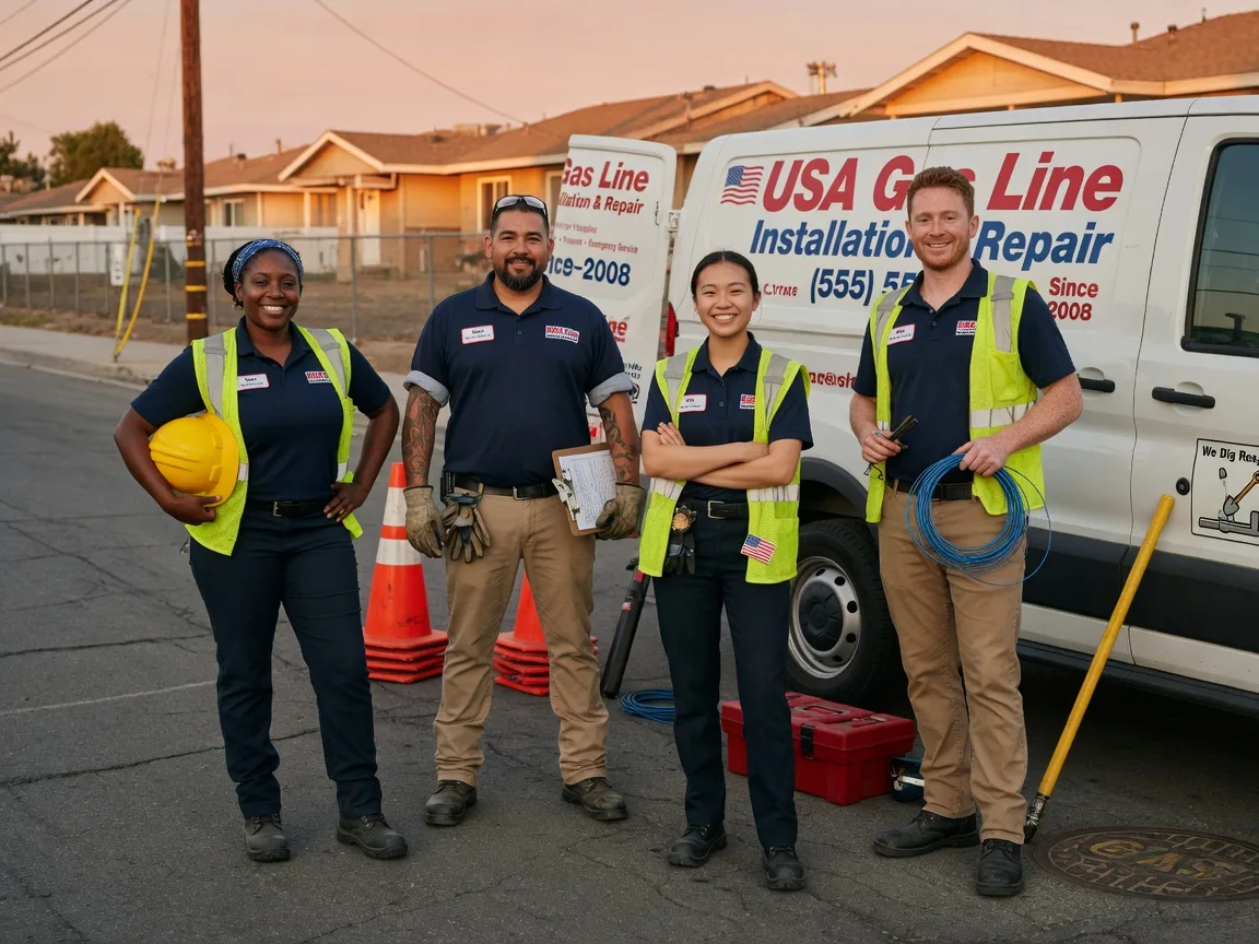 Gas Line Installation company in Wibaux, MT